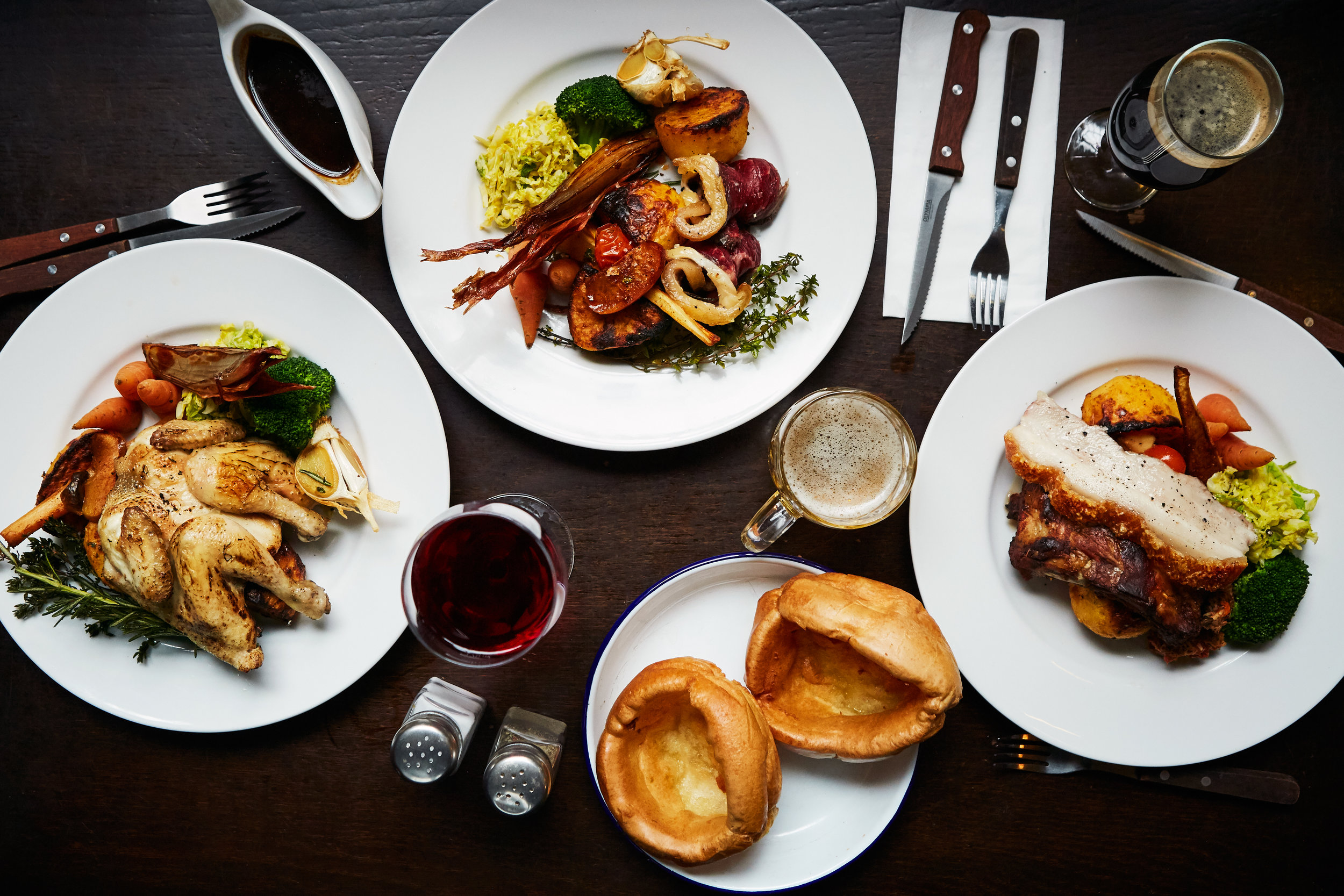 Sunday roasts, yorkshires and a pint at the Old Fountain